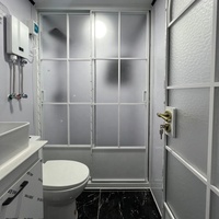Casas Modernas Prefabricadas Resistentes al Fuego, Expandibles, con Doble Ala Plegable, Apartamento Móvil, Casa Contenedor Expandible con Terraza