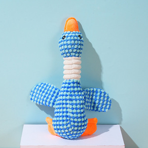 Giocattolo per Cani in Peluche a Forma di Piccola Anatra Gialla, Resistente ai Morsi, per la Dentizione e il Sollievo dal Noio, con Suono, per Cani di Taglia Media e Piccola - Product Image 6