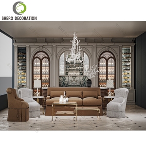 Whiskey Shop Design Wall-Mounted <b>Wine</b> Display Rack Customized Luxury Glass Whiskey Display Cabinet For Liquor Display Showcase - Product Image 3