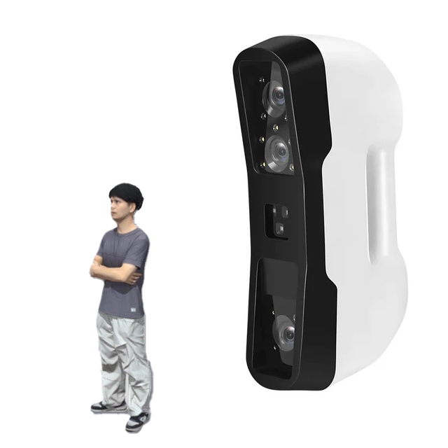 MAIGAO 3D Scanner up to 0.02mm Objects Between 5-2000mm 48-Bit Full-Color Portrait Car Part Industrial 3d Scanner