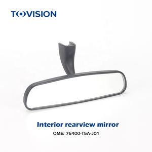 76400-T5A-J01 Compatible con Fit 207 307 407 Espejo retrovisor interior del coche - Product Image 3
