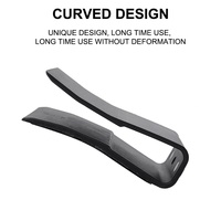 Support de chargeur tactique 5.56 avec coussinets de doublure, support de rangement ABS à insertion rapide, clip porte-chargeur