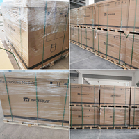 Entrepôt américain en gros n Type Topcon tout panneau solaire noir complet 430W Double verre panneaux solaires bifaciaux prix pour résidentiel