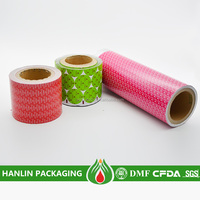 HANLIN_Papier d'emballage en chocolat à tempérament doux durable en aluminium