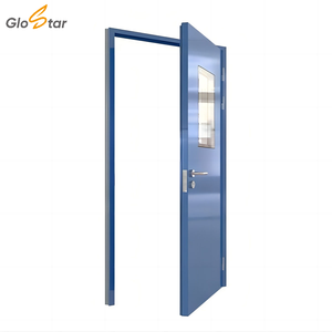 <span class=keywords><strong>Porta</strong></span> Interna Moderna <span class=keywords><strong>a</strong></span> Singolo Battente in Acciaio Inossidabile, Ignifuga e Antibatterica, su Misura per Installazione Ospedaliera - Product Image 6