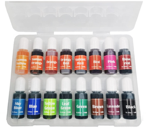 Fabrication de savon coloré colorant liquide bombes de bain ensemble de colorants savons faits à la main Slime - Product Image 1