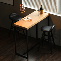 Meubles de bar de luxe pour la maison, tabourets hauts en bois pour la cuisine, ensemble de 4 tabourets de bar, tabourets de bar modernes en cuir pour le petit-déjeuner