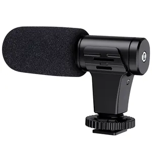 Atacado condensador microfone do telefone móvel-Microfone de estúdio podcast, condensador, gravação externa, microfone de telefone celular para smartphone