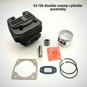 Kit Cylindre et Piston pour Tronçonneuse à Essence - Tête de Cylindre Simple/Double 43/52/58cc pour Scie à Bois Vente en Gros - Product Image 1