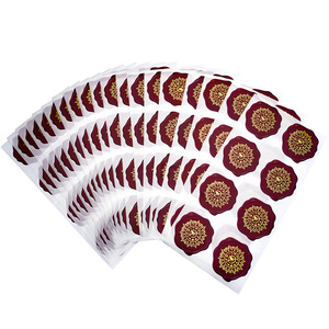 Etiquetas Adhesivas Vintage con Sello <span class=keywords><strong>de</strong></span> Cera Dorado para Invitaciones <span class=keywords><strong>de</strong></span> Boda, Sellos Personalizados para Sobres y Envoltorios <span class=keywords><strong>de</strong></span> Regalos - Product Image 5