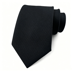 Gravata Masculina de Sarja Tingida em Fio Cor Sólida 8cm de Largura Clássica <span class=keywords><strong>Formal</strong></span> de Negócios de Alta Qualidade com Logotipo Personalizado para Homens - Product Image 2