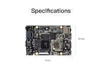 Carte mère AI 8 cœurs 8K ROC-RK3588S-PC avec 32 Go de RAM, Rockchip Rks Octa Core 6tops NPU, Android Linux SBC s BoardFXB