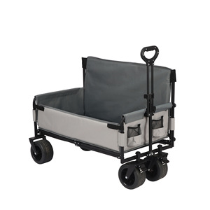 Sedile Pieghevole Multifunzionale di Alta Qualità con Ruote Girevoli per Tutti i Terreni, OEM in Metallo per Spiaggia, Giardino e Campeggio - Product Image 5
