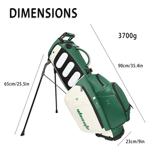 Bolsa <span class=keywords><strong>de</strong></span> <span class=keywords><strong>Golf</strong></span> con Soporte, Diseño Nuevo, para Hombre y Mujer, <span class=keywords><strong>de</strong></span> Cuero PU Impermeable y Duradero, con 6 Divisores, Venta Directa <span class=keywords><strong>de</strong></span> Fábrica, Precio al por Mayor, OEM - Product Image 6
