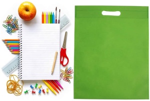 Vải không dệt mang theo túi mua sắm bán buôn chuyên nghiệp tùy chỉnh thân thiện với môi trường đầy màu sắc không dệt D-cắt túi - Product Image 3