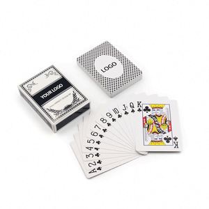 Advertisement Poker Playing Custom Cards and Box <b>Plastic</b> 0.3Mm Thickness - Product Image 3