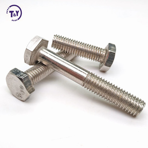 <span class=keywords><strong>Bulloni</strong></span> esagonali in acciaio inossidabile 316L SS316 <span class=keywords><strong>bulloni</strong></span> a <span class=keywords><strong>testa</strong></span> <span class=keywords><strong>esagonale</strong></span> di <span class=keywords><strong>dimensioni</strong></span> Standard - Product Image 5