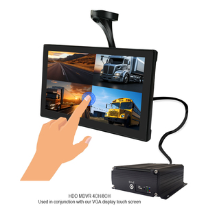 Moniteur portable SeemeTech 10,1 pouces à écran tactile HD IPS avec télécommande, luminosité 600 cd/m², garantie 1 an pour camion/<span class=keywords><strong>bus</strong></span>/voiture - Product Image 5