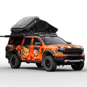 Système de benne standard F-ord Ranger T9 2023-2024 avec arceau de sécurité de base et plateau modulaire pour utilisation tout-terrain - Product Image 6