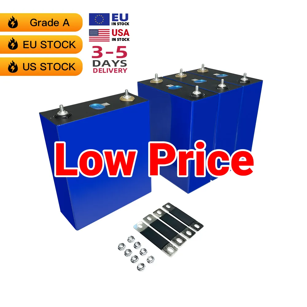 Stok Eu Jerman gudang baru Kelas A 3.2v Lifepo4 baterai 230Ah 280Ah 302Ah 310Ah 320Ah Lithium Lifepo4 sel 12V 24V 48V paket