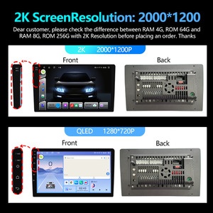 Meihua 9-Inch 7865 Car Navigation <strong>Android</strong> 14 for 2005-2009 for Benz C-CLASS W203/GLK-CLASS C209 Screen + Frame Complete Set - Product Image 3