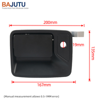 BAJUTU Avant Gauche porte extérieure poignées Pour Ford EXCURSION 2000-2005 F250 F350 F450 F550 F650 F750 99-16 OE 7C3Z2522405AA FL