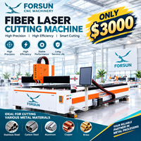 17% de réduction sur la machine de découpe laser à fibre CNC 1530 pour tôles en acier inoxydable de 5 mm, 1500W/2000W/3000W