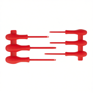 Plastic Tool Set Red 5 Piece <b>Precision</b> <b>Screwdrivers</b> For Electronics Repair - Product Image 2