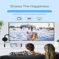 Vente en gros d'usine, dongle d'affichage Wifi G12, 1080P, 2.4G, adaptateur d'affichage HDMI sans fil Anycast pour téléviseur, projecteur, affichage sans fil