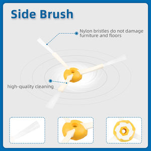 Ajuste para IroBots RoomBas <span class=keywords><strong>700</strong></span> Series 770 780 790 772 774 775 760 <span class=keywords><strong>Robot</strong></span> aspirador de doble rodillo principal Cepillo giratorio accesorios de prefiltro - Product Image 5