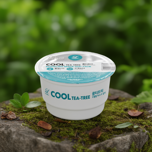 Lindsay Cool Tea <b>Tree</b> Modeling Mask Cup Pack 280g Pore Care Cooling Moisturizing Acne Relief - Product Image 3