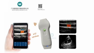 B26H Doppler couleur sans fil 2 en 1 échographie à réseau linéaire et phasé balayage cardiaque portable <span class=keywords><strong>USG</strong></span> vasculaire/échographie à réseau phasé - Product Image 4