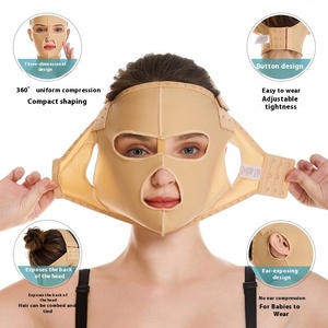 Couvre-chef mandibulaire en laque en forme de V pour visage mince pour liposuccion postopératoire Double menton façonnant l'entreprise de niveau supérieur - Product Image 4