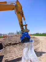 Compacteur hydraulique EDDIE FCV08 pour excavatrices de 17 à 23 tonnes