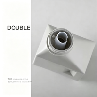 Bouteilles vides en plastique HDPE de 400 ml, 600 ml, 1000 ml, style INS, distributeurs ménagers pour nettoyants, adoucissants, lessives
