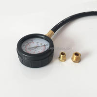 Indicador de presión de aceite, motor de Gas automático, cilindro de compresión, probador de manómetro de 100PSI