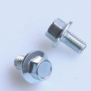 M3 M8 M20 Acero inoxidable/acero al carbono Perno de <span class=keywords><strong>cabeza</strong></span> <span class=keywords><strong>hexagonal</strong></span> Azul-Blanco Chapado en zinc Perno <span class=keywords><strong>hexagonal</strong></span> y tuercas <span class=keywords><strong>Tornillo</strong></span> de <span class=keywords><strong>cabeza</strong></span> <span class=keywords><strong>hexagonal</strong></span> para automóvil - Product Image 2