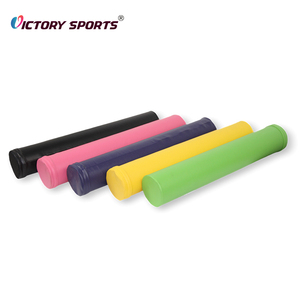 Biểu tượng tùy chỉnh <span class=keywords><strong>PU</strong></span> da bao phủ cơ bắp thư giãn EPE yoga dài bọt Con lăn Pilates con lăn - Product Image 4