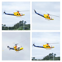 Helicóptero RC Flywing Bell-412, Tamaño 470, Luz LED, Controlador de Vuelo ACE, Retorno con una Sola Tecla, Helicóptero de Control Remoto