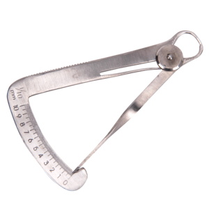 Pinza a molla a corona in acciaio per misurare lo spessore degli strumenti di laboratorio odontoiatrico - Product Image 1