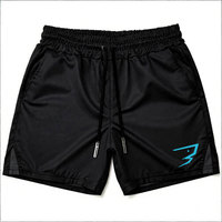  Shorts de sport pour homme 5.0, à cordon de serrage, tricotés, respirants, séchage rapide, taille haute, double couche, pour la gym, le jogging, la course à pied et l'entraînement