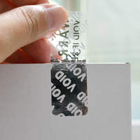 Custom Printing Vinyl Self Adhesive Waterproof Anti-Counterfeit Warranty Vod Security Label Sticker for Consumer Electronics