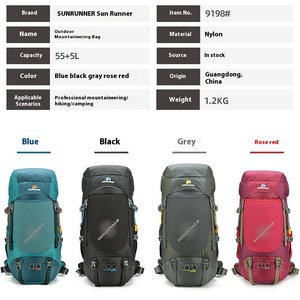 Custom Lightweight Outdoor Sports Trekking Bag Mountaineering Waterproof Mountain <b>Backpack</b> Hiking Camping Travel Daypack - Product Image 6