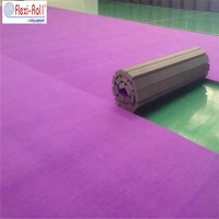 Dollamur flexi roll formation professionnelle wushu silat lutte judo tapis tapis tatami vinyle lisse xpe pvc mousse réticulée