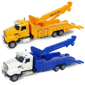 2024 Hot Selling Product Construction Series Mini Diecast Toy Cars Metal Model Toy Vehicle Alloy Crane Truck Toys