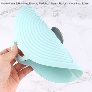 Tapas Elásticas de Silicona de Grado Alimenticio, 5 Piezas, Reutilizables, Herméticas, Aptas para Microondas, para Almacenamiento de Alimentos en la Cocina - Product Image 3