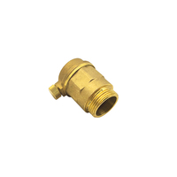 Soupape de ventilation automatique en laiton DN15-25 3/4\" à filetage mâle pour gaz à haute température, structure de réduction de pression pneumatique