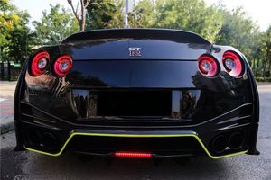 ฝาครอบกันชนหลังไฟเบอร์กลาสสไตล์ OEM สำหรับ GT-R R35 2008-2016 - Product Image 4