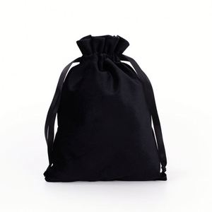 Wholesale Custom Easter Velvet <b>Drawstring</b> Gift <b>Bags</b> Dust Jewelry <b>Makeup</b> Pouch with Tassel - Product Image 6