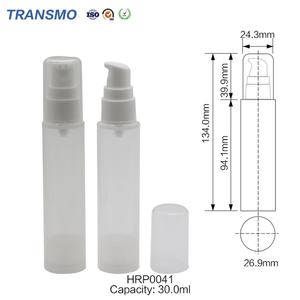 Botella de Plástico para Loción de 30 ml, Envase Transparente, Botella con Pulverizador, Botella con Bomba para Cosméticos, Cuidado de la Piel del Cuerpo y la Cara - Product Image 2